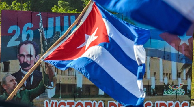 En Cuba, 26 de julio es presente y futuro.  Daniel Guerra Domínguez